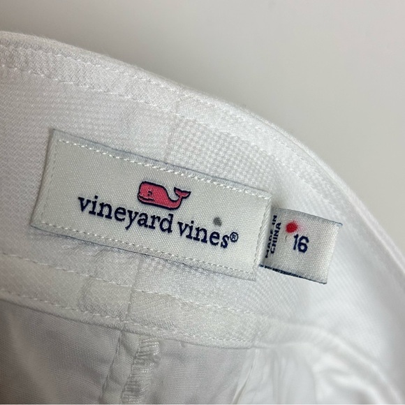 Vineyard Vines Women White Eyelet Shorts Plus 16 Old Money Country club Classic - Picture 12 of 16